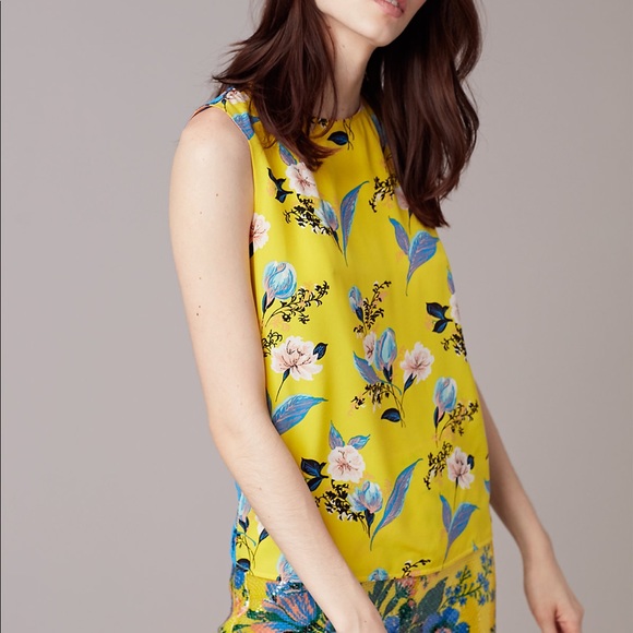 Diane Von Furstenberg Tops - Diane Von Furstenburg | Floral Silk Top